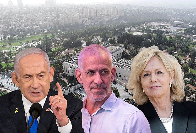 רה"מ נתניהו, היועמ"שית בהרב-מיארה, ראש שב"כ רונן בר