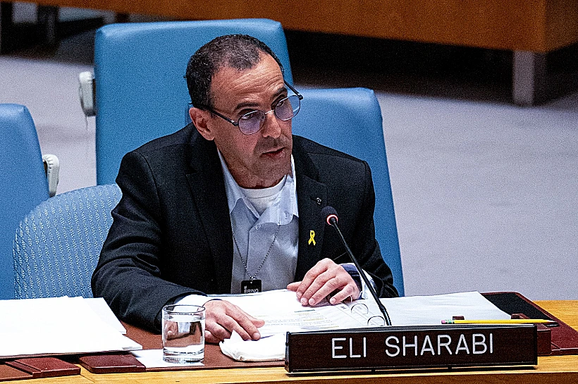 אלי שרעבי במועצת הביטחון של האו"ם