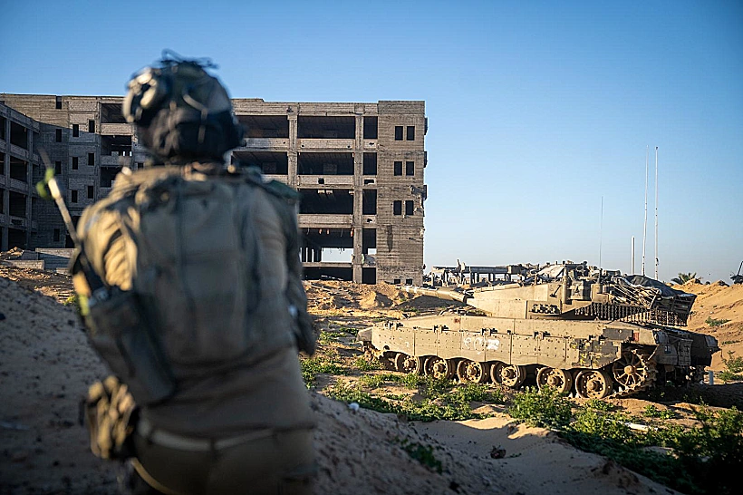 כוחות צה"ל במרחב תל א-סולטאן ברפיח
