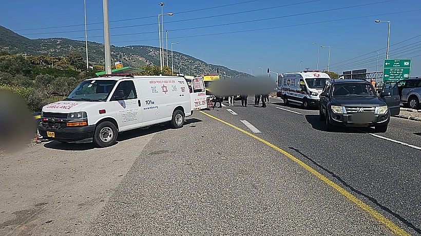 זירת הירי סמוך ליקנעם