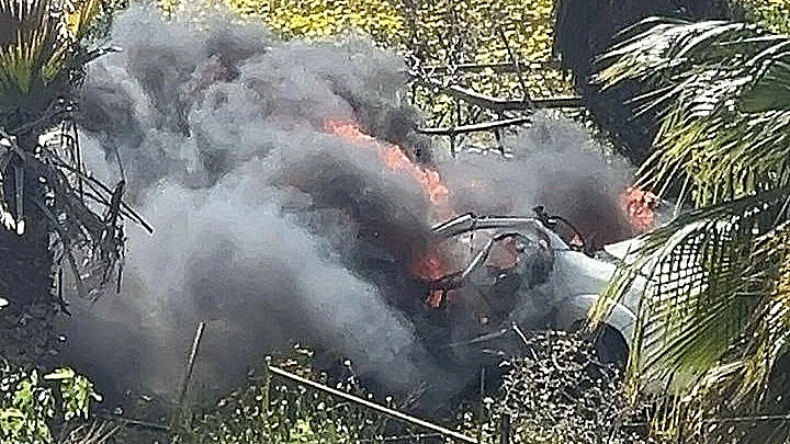 טנדר של חמאס שהותקף על ידי צה"ל ברצועה