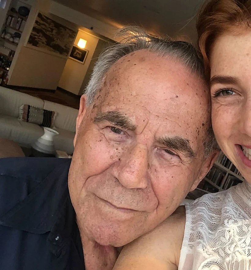 מאיה ורטהיימר וסבא שלה סטף