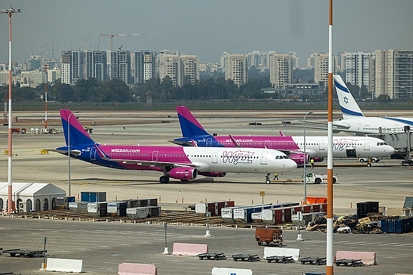 מטוסי ויז אייר בנתב"ג