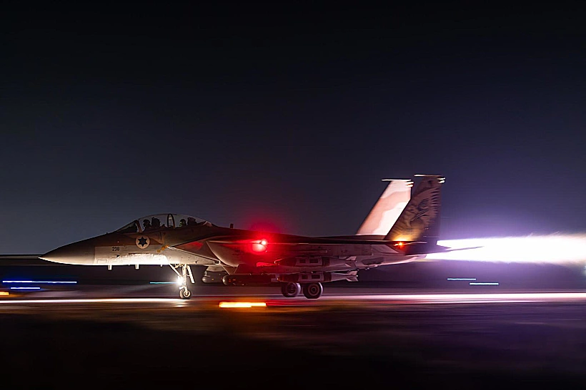 המראת מטוסי חיל האוויר לתקיפות