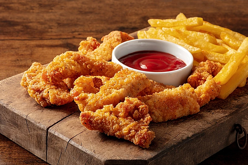 כמו ב-KFC, קריספי צ'יקן