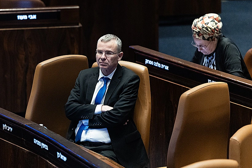 שר המשפטים יריב לוין בכנסת