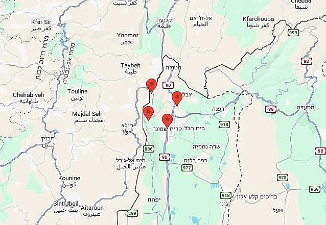 ירי לקריית שמונה