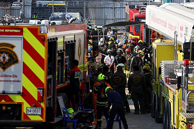ההרס בבנגקוק בעקבות רעידת האדמה
