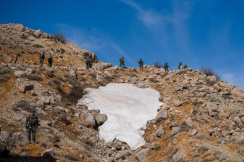 פעילות כוחות צה"ל בחרמון הסורי