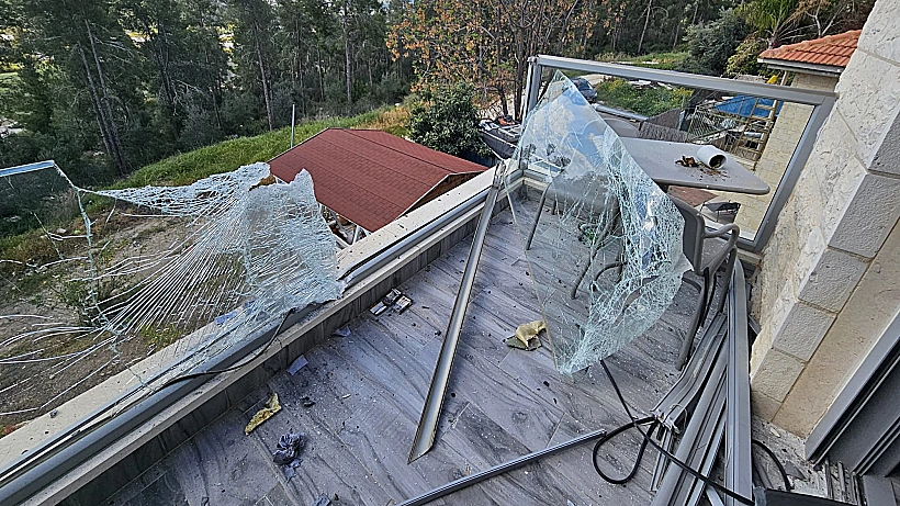 חלקי היירוט בעקבות השיגור מתימן