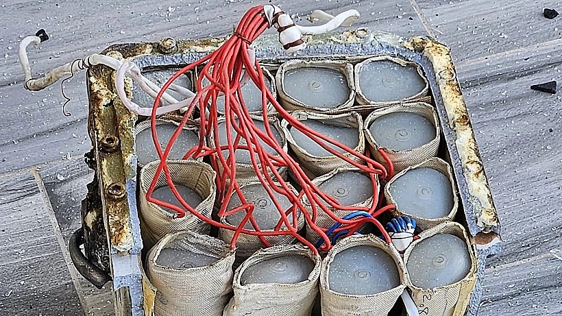 חלקי היירוט בעקבות השיגור מתימן