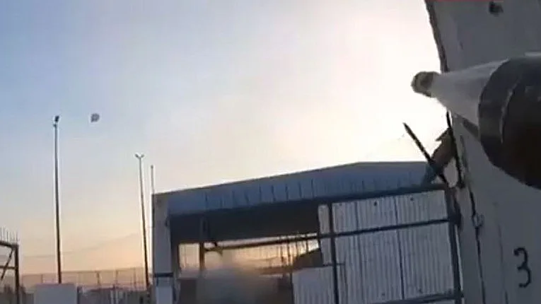 הקרב על מת"ק ארז ב-7 באוקטובר, מתוך מצלמות חמאס