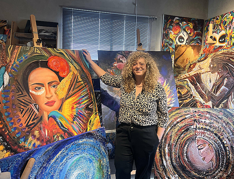 האמנית רונית איציזון פלדמן