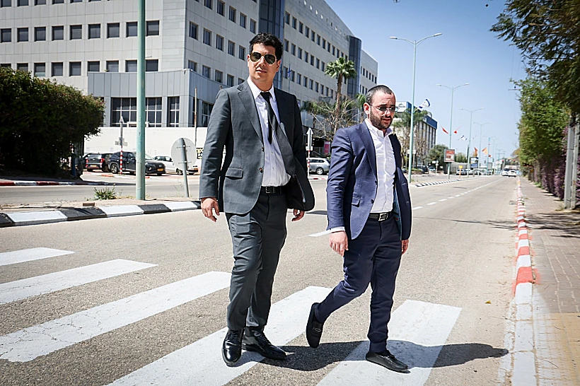 עו"ד עמית חדד מגיע למטה להב 433