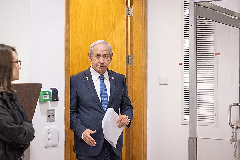 רה"מ נתניהו בבית המשפט