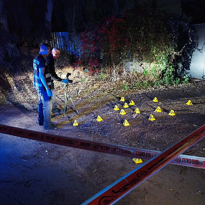 זירת הרצח של תושב ג'ואריש סמוך לנען