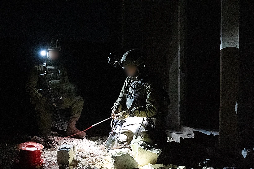 צה"ל כוחות הצנחנים בדרום סוריה