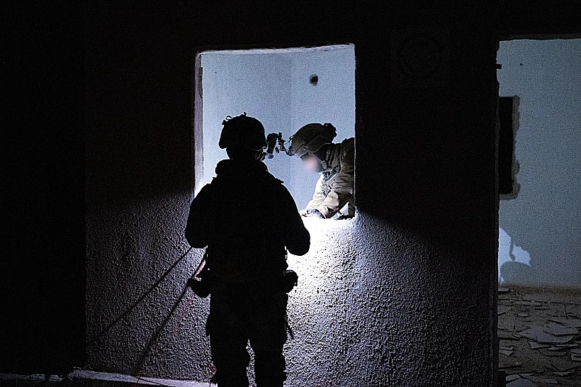 צה"ל כוחות הצנחנים בדרום סוריה