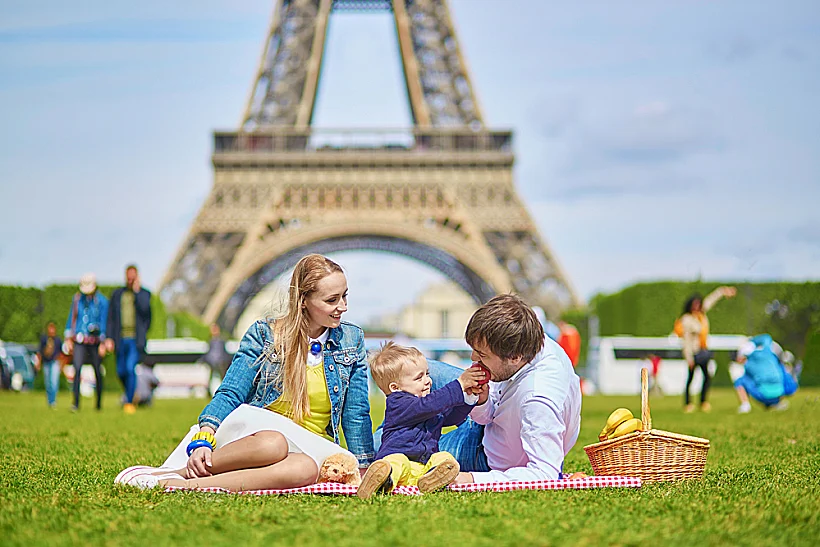פיקניק בפריז עם ילדים