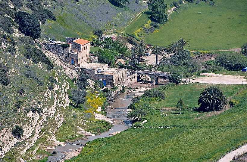 טחנת הנזירים בנחל ציפורי