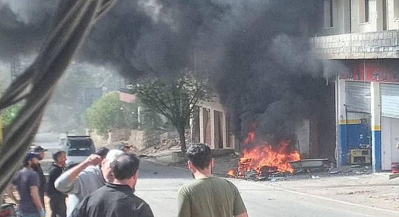 התקיפה בדרום לבנון