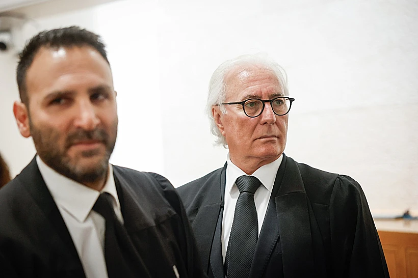 עו"ד ציון אמיר המייצג את הממשלה בדיון בבג"ץ בעתירות נגד הדחת ראש שב"כ רונן בר