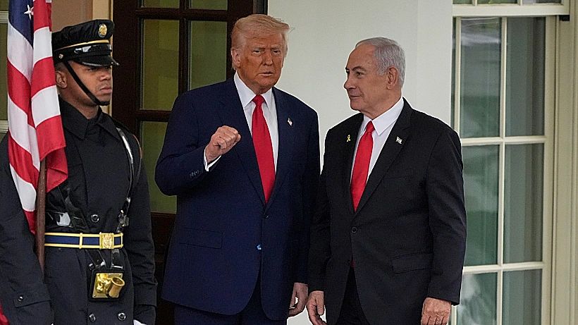 בנימין נתניהו ודונלד טראמפ