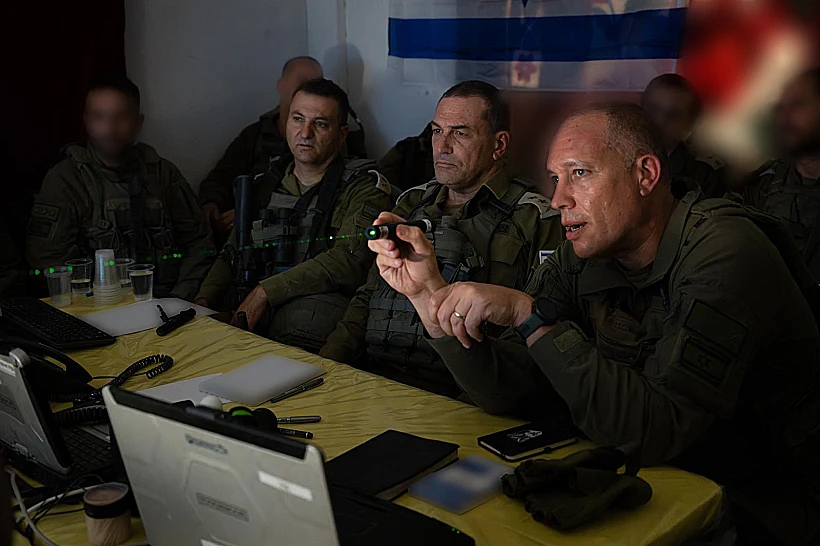 הרמטכ"ל בהערכת מצב בעזה