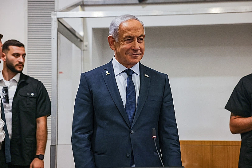 רה"מ נתניהו בבית המשפט