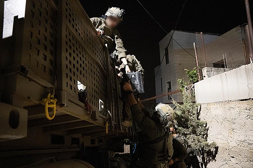 ההכנות להריסת בית המחבל שהרג את עילי דוד גורפינקל