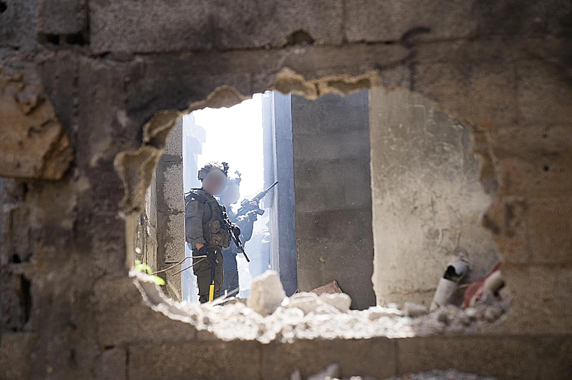 לוחמי גבעתי במרחב רפיח