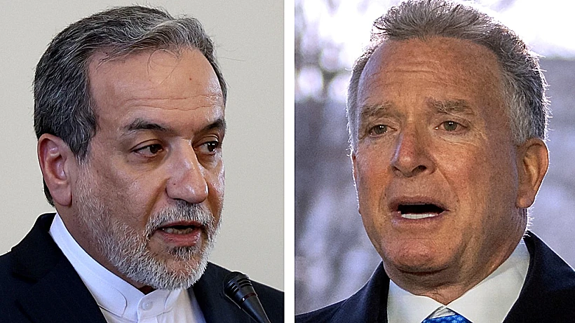 השליח האמריקני סטיב ויטקוף ושר החוץ האיראני עבאס עראקצ'י