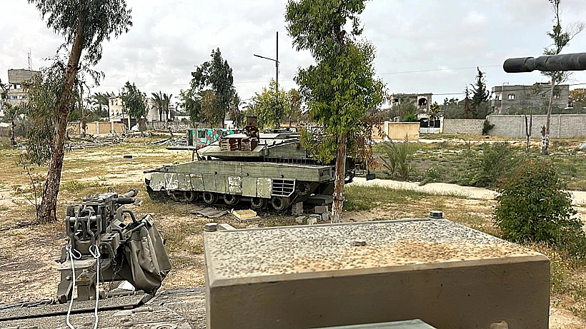 מתחם האימונים של גדוד ׳שאבורה׳ בחמאס שהושמד ברפיח