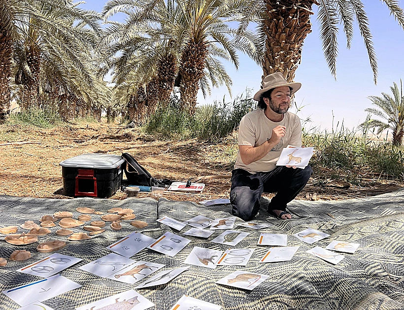 סיור עקבות בערבה הדרומית