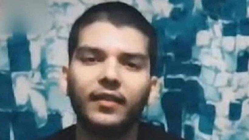 יוסף חיים אוחנה, מתוך הסרטון של חמאס