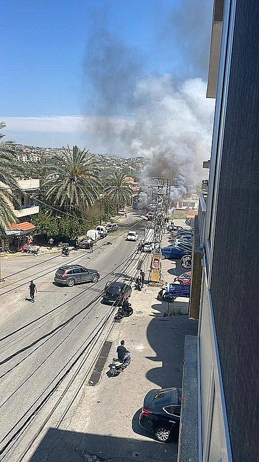 תקיפת כטב"ם בדרום לבנון