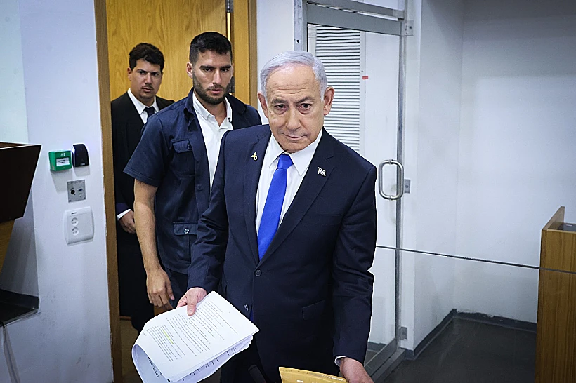 רה"מ נתניהו בבית המשפט