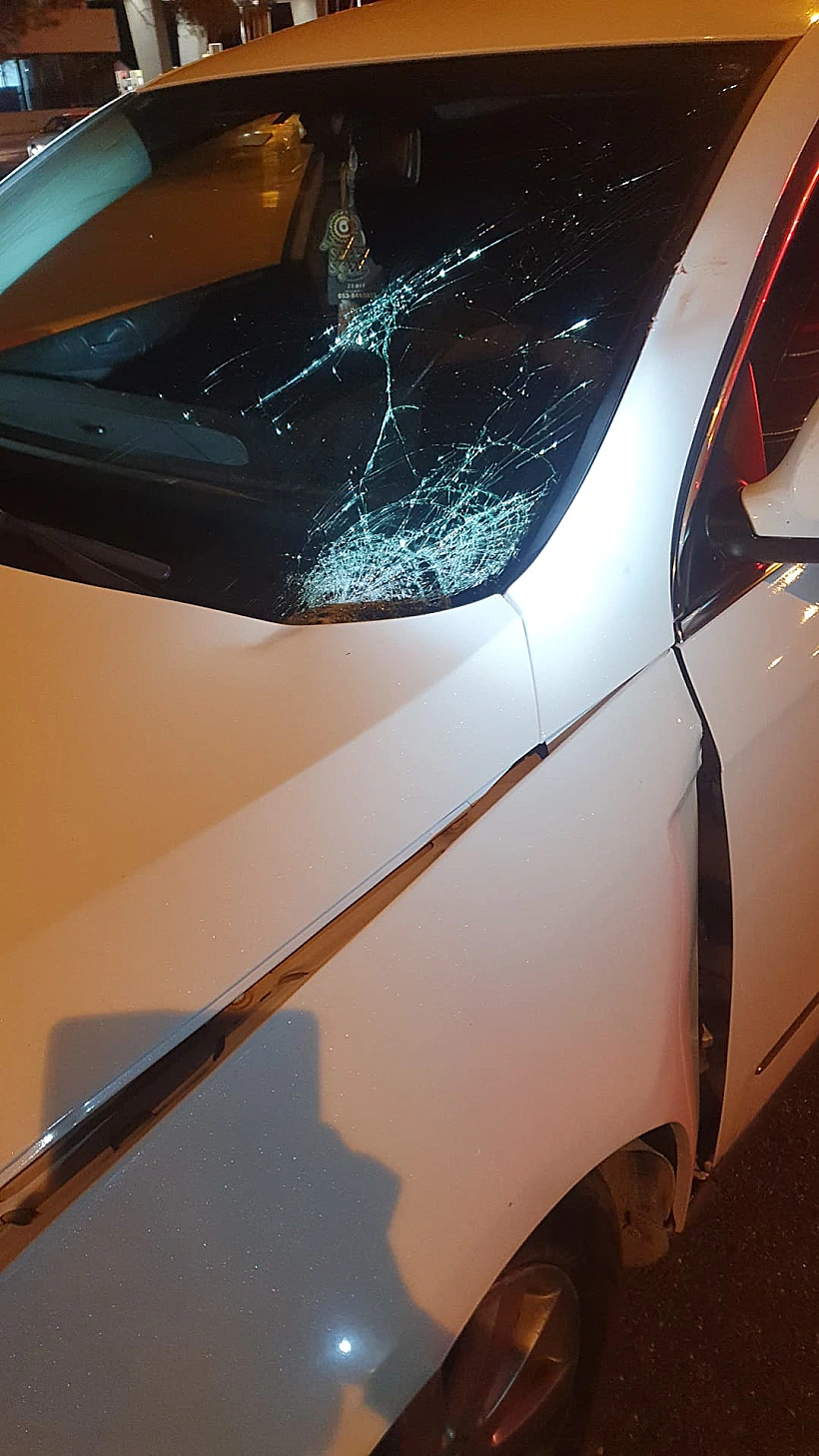 ברכב הפוגע בזירה בחיפה