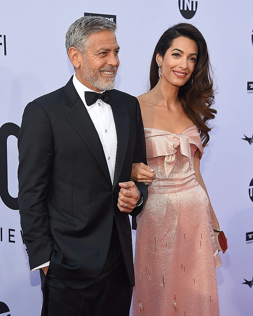 ג'ורג' קלוני ואשתו אמל