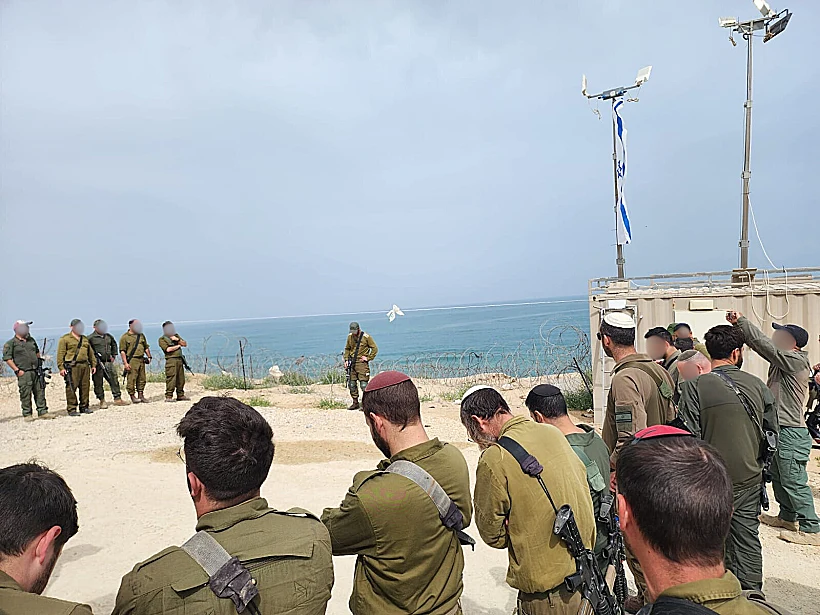 בעזה, בסוריה, בלבנון וביהודה ושומרון: לוחמי צה"ל מציינים את יום הזיכרון לשואה ולגבורה בכלל הגזרות