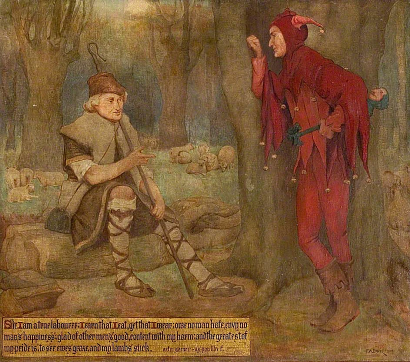 Davis, Frederick William, 1862 1919; 'as You Like It', Act Iii, Scene 2