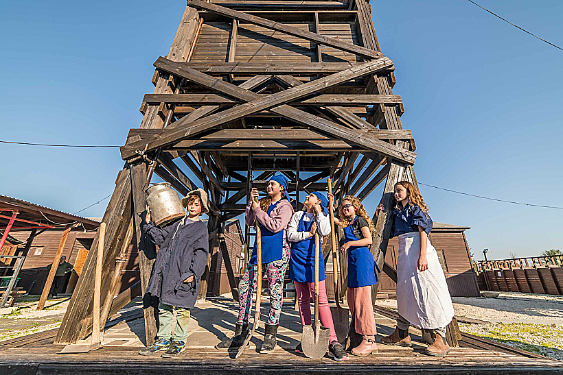 יום העצמאות באתר חומה ומגדל תל עמל