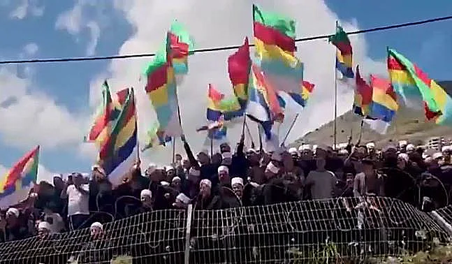 דרוזים מסוריה בביקור בגליל התחתון