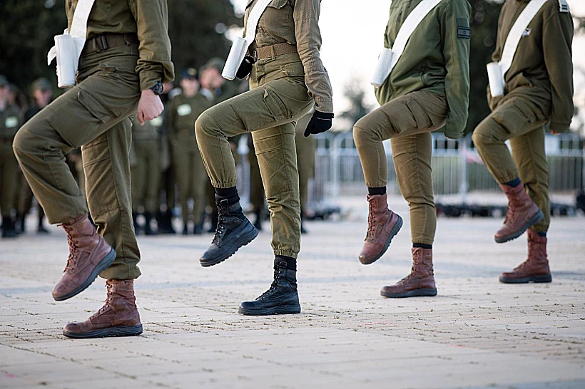 היערכות צה"ל לטקס הדלקת המשואות