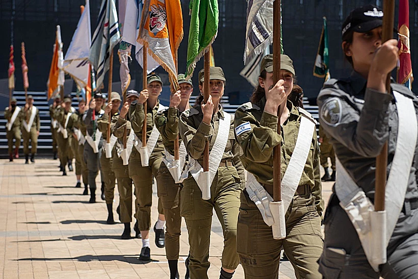 היערכות צה"ל לטקס הדלקת המשואות