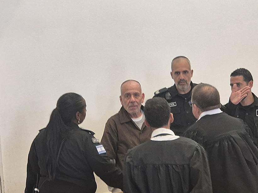 מוטי ממן הבוקר בבית המשפט