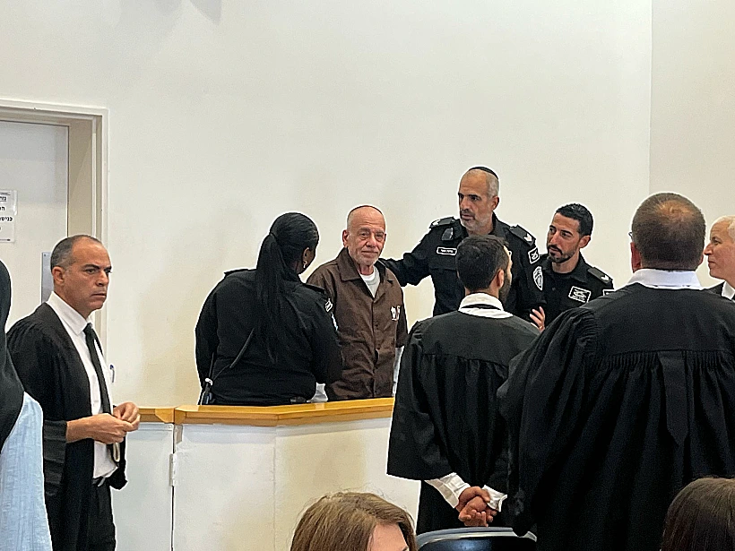 מוטי ממן הבוקר בבית המשפט