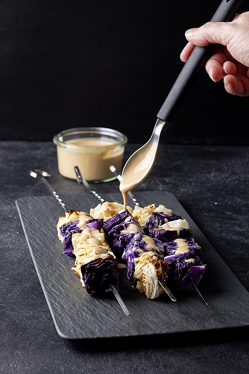 שיפודי כרוב למנגל