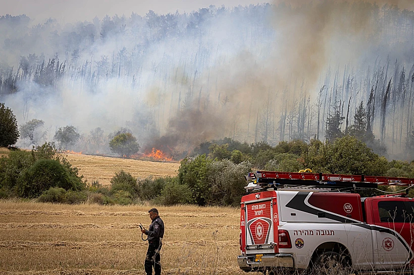 שריפות בהרי ירושלים