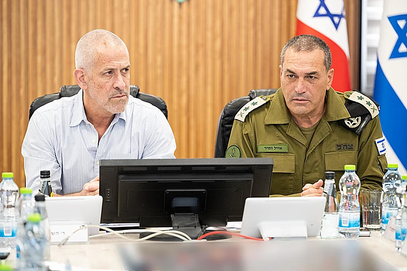הרמטכ"ל אייל זמיר וראש שב"כ רונן בר